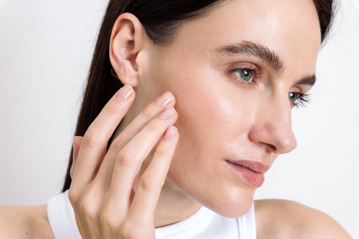 Skincare butter application